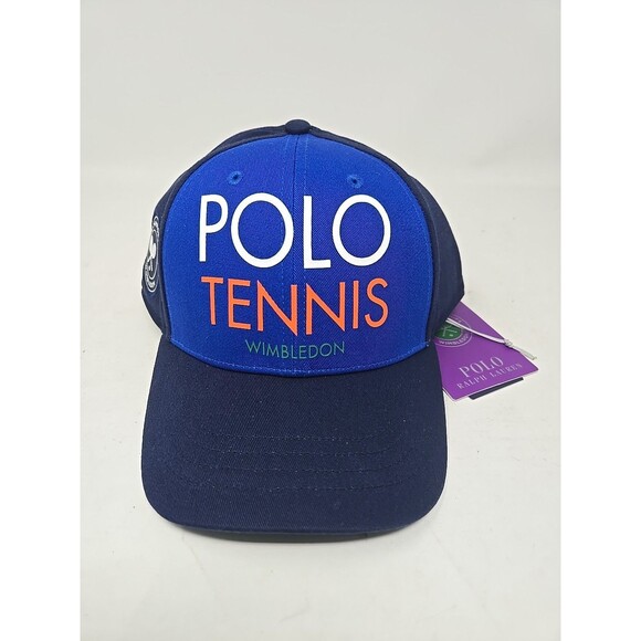 Polo Ralph Lauren Wimbledon Tennis Cap Hat Wimbledon & US Open NWT Rare - Picture 1 of 14